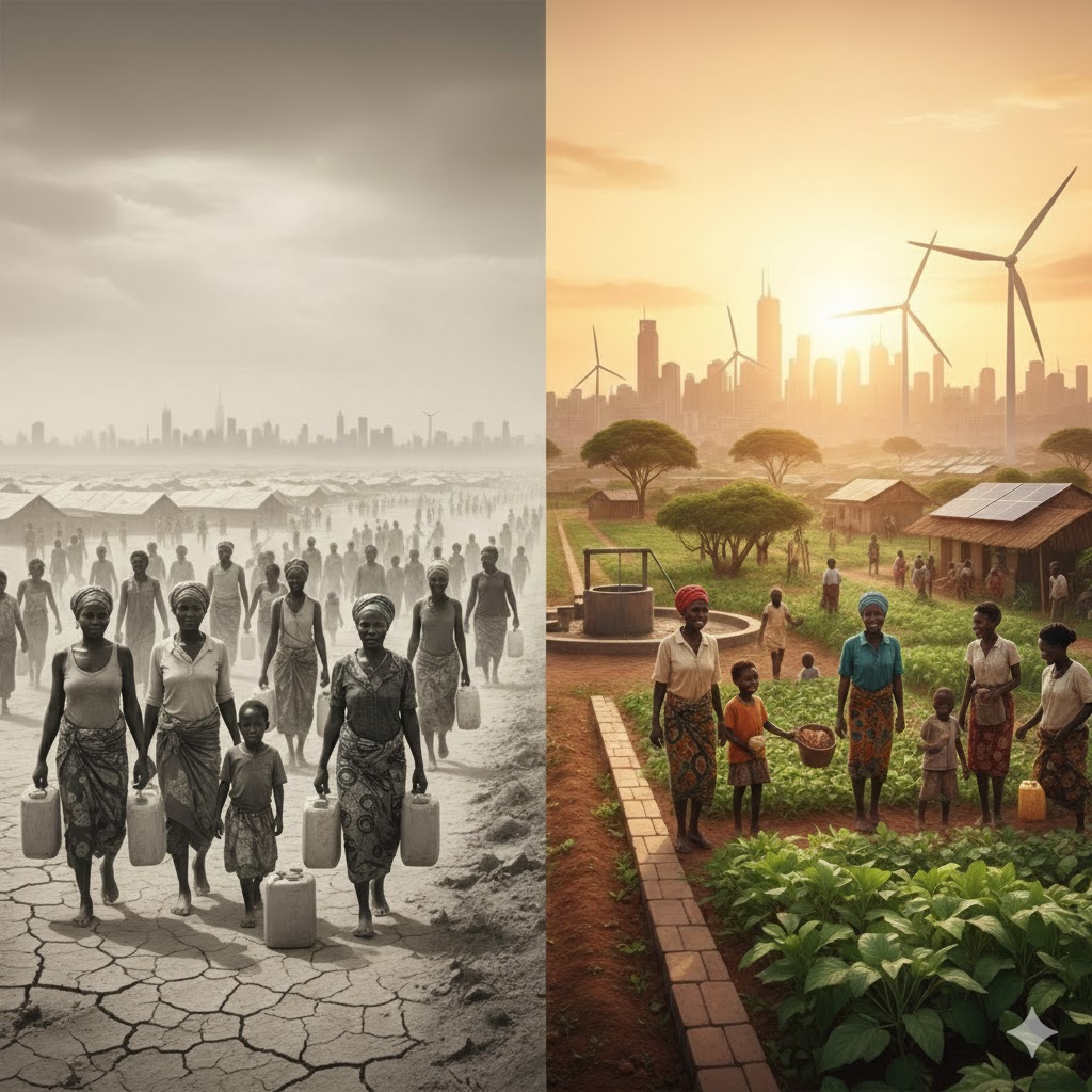 🌍Beyond Emissions: Why Climate Action in Africa Must Be a Fight for Human Dignity image