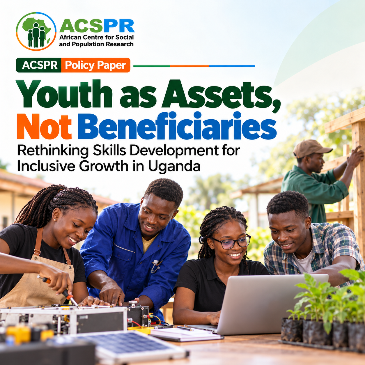 Youth as Assets, Not Beneficiaries: Rethinking Skills Development for Inclusive Growth in Uganda cover